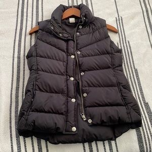 J. Crew down puffer vest